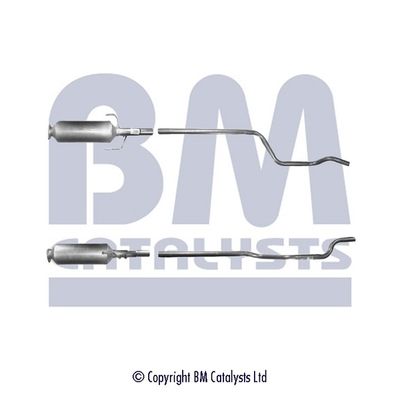 BM CATALYSTS suodžių / kietųjų dalelių filtras, išmetimo sistem BM11062P